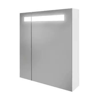 Зеркальный шкаф для ванной Cersanit Melar 70 c подсветкой белый
