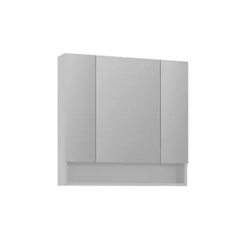 Зеркальный шкаф для ванной Orka Malta 80 3001303 кашемировый матовый