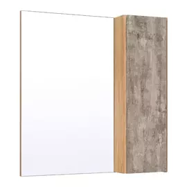 Зеркальный шкаф для ванной Runo Мальта 00-00001102 серый дуб