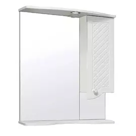 Зеркальный шкаф для ванной Runo Малано УТ000002097 правый