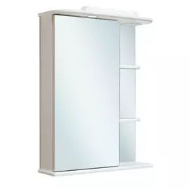 Зеркальный шкаф для ванной Runo Монголия 00000000607 левый