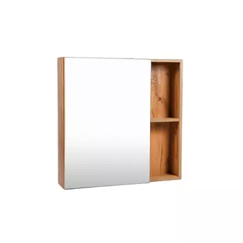 Зеркальный шкаф для ванной Viant Бостон 50 дуб