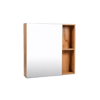 Зеркальный шкаф для ванной Viant Бостон 70 дуб