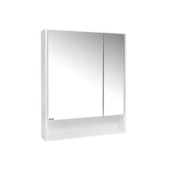 Зеркальный шкаф для ванной Viant Мальта 80 Белый
