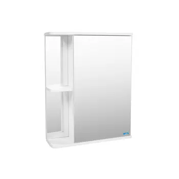 Зеркальный шкаф для ванной Viant Париж 55 Белый