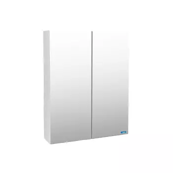 Зеркальный шкаф для ванной Viant Рим 55 Белый