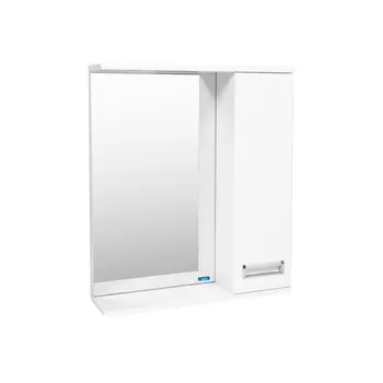 Зеркальный шкаф для ванной Viant Вена 60 Белый