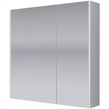 Зеркальный шкаф для ванной Dreja Prime 70 белый