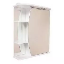 Зеркальный шкаф для ванной Оника Луна 60.01 правый