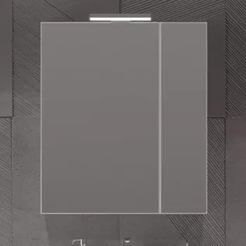 Зеркальный шкаф для ванной Opadiris Фреш/Арабеско 70