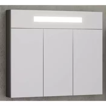 Зеркальный шкаф для ванной Opadiris Кристалл 90