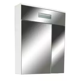 Зеркальный шкаф для ванной Orange Таис 60 белый