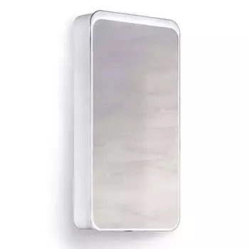 Зеркальный шкаф для ванной Raval Pure 46 белый