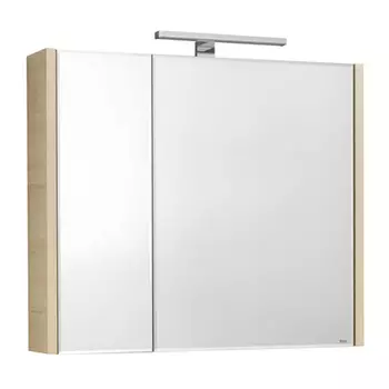 Зеркальный шкаф для ванной Roca Etna 80 дуб верона