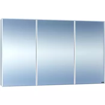 Зеркальный шкаф для ванной СанТа Стандарт 120 трельяж без подсветки