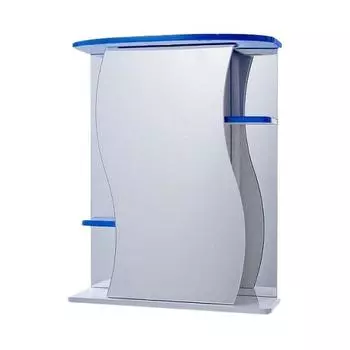 Зеркальный шкаф для ванной Vigo Alessandro-3 55 синий