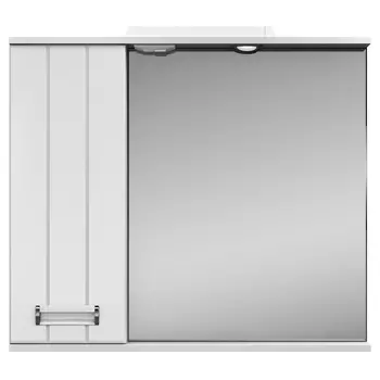 Зеркальный шкаф для ванной Vigo Diana 80 левый с подсветкой