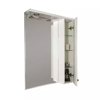 Зеркало для ванной Акватон Лиана 60 шкафчик справа