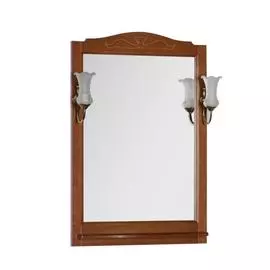 Зеркало для ванной Aquanet Амелия 70 орех