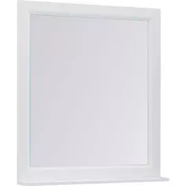 Зеркало для ванной Aquanet Бостон М 80 белый матовый