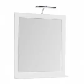 Зеркало для ванной Aquanet Денвер 80 белый матовый