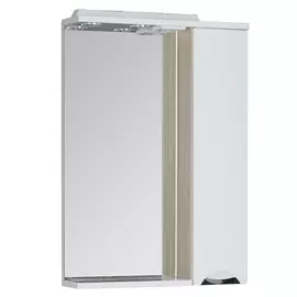 Зеркало для ванной Aquanet Гретта 60 светлый дуб/белое