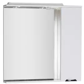 Зеркало для ванной Aquanet Гретта 90 светлый дуб/белое