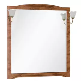 Зеркало для ванной Aquanet Луис 100 темный орех