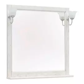 Зеркало для ванной Aquanet Тесса Декапе 85 жасмин/серебро