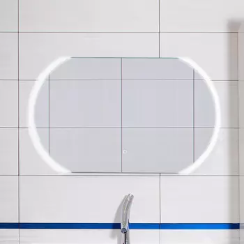 Зеркало для ванной Бриклаер Вега/Мальта 100 сенсор