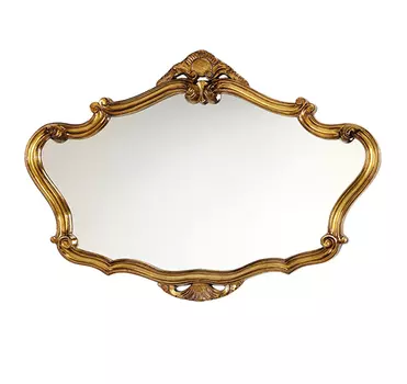 Зеркало для ванной Caprigo 93х69 бронза