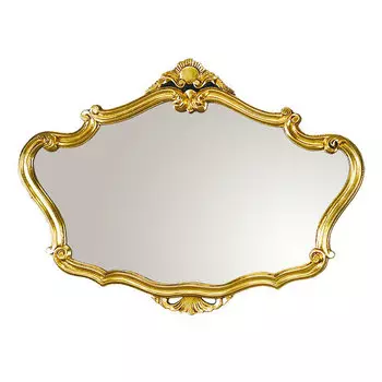 Зеркало для ванной Caprigo 93х69 золото