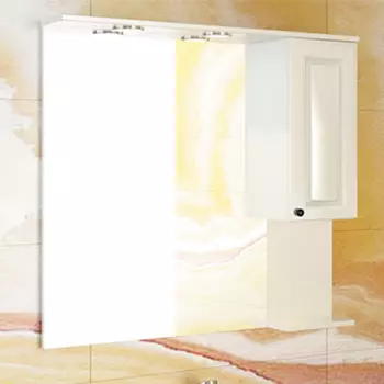 Зеркало для ванной Comforty Севилья 85 слоновая кость