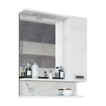 Зеркало для ванной Sanflor Техас 70 R северное дерево светлое