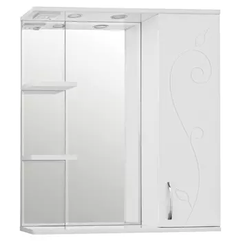 Зеркальный шкаф для ванной Style Line Панда 80 ЛС-00000080