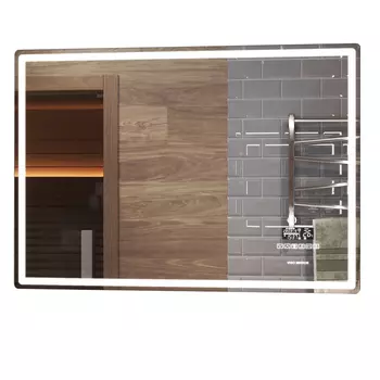 Зеркало для ванной Vigo Geometry Media 100