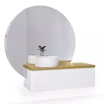 Зеркало для ванной Jorno Solis 140