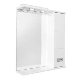 Зеркало для ванной Оника Балтика 67.02 шкафчик справа