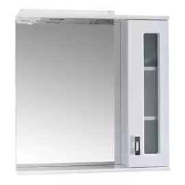 Зеркало для ванной Оника Кристалл 67.02 шкафчик справа