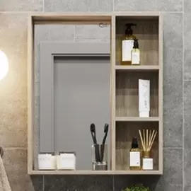 Зеркало для ванной Оника Тимбер 60.00 У дуб сонома