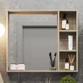 Зеркало для ванной Оника Тимбер 80.00 У дуб сонома