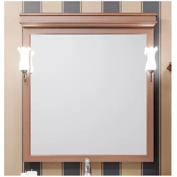 Зеркало для ванной Opadiris Борджи 85 светлый орех