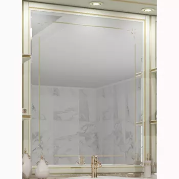 Зеркало для ванной Opadiris Корсо Оро №11 слоновая кость