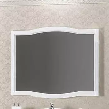 Зеркало для ванной Opadiris Лаура 100 белый без патины