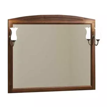 Зеркало для ванной Opadiris Лучия 120 орех антикварный