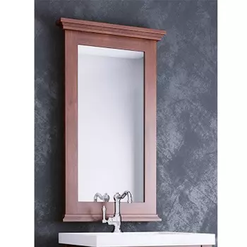 Зеркало для ванной Opadiris Палермо 50 светлый орех