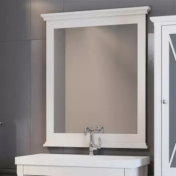 Зеркало для ванной Opadiris Палермо 90 белый