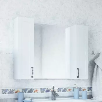 Зеркало для ванной Sanflor Глория 105 белый