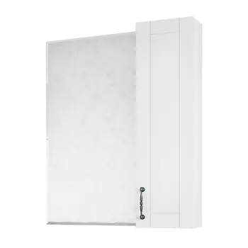 Зеркало для ванной Sanflor Глория 65 R белый