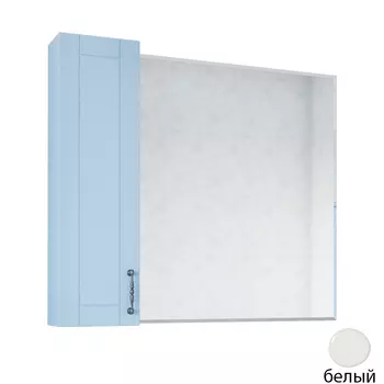 Зеркало для ванной Sanflor Глория 85 L белый
